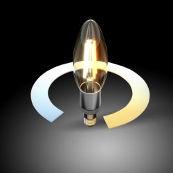 Светодиодная диммируемая лампа с управлением по Wi-Fi Е14 5W 3300К-6500К Elektrostandard CCT+DIM BLE1437 (a055921)