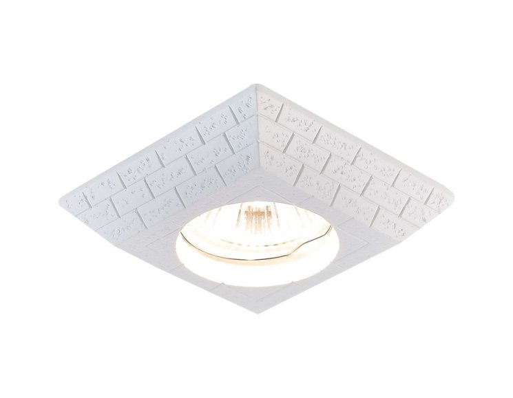 Встраиваемый точечный светильник MR16 Ambrella light Gypsum D2920 W