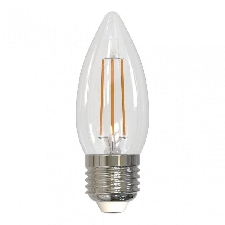 Диммируемая светодиодная лампа E27 9W 3000K (теплый) Air Uniel LED-C35-9W-3000K-E27-CL-DIM GLA01TR (UL-00005187)