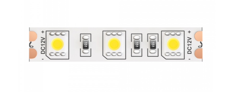 5м. Светодиодная лента холодного цвета 6000К, 14,4W, 12V, 60LED, IP65 Led strip Maytoni 10133