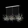 Подвесной светильник Crystal Lux с поддержкой Алиса GARDEN SP3х3 L1200 CHROME-А