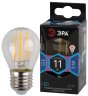 Лампа светодиодная филаментная ЭРА E27 11W 4000K прозрачная F-LED P45-11w-840-E27 Б0047015