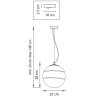 Подвесной светильник Lightstar Dissimo 803116