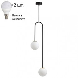 Потолочный светильник с лампочками Odeon Light Ambi 4340/2+Lamps E14 P45