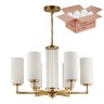 Люстра с лампочками Odeon Light Kasali 4990/6+Lamps