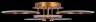 Потолочная светодиодная диммируемая люстра с пультом ДУ Reluce 03584 1421353