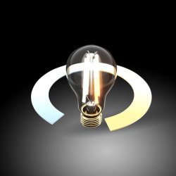 Светодиодная диммируемая лампа с управлением по Wi-Fi Е27 10W 3300К-6500К Elektrostandard CCT+DIM BLE2754 (a055920)