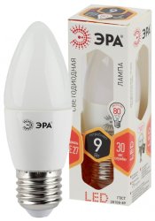 Светодиодная лампа E27 9W 2700К (теплый) Эра LED B35-9W-827-E27 (Б0027971