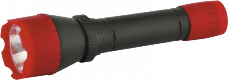Ручной светодиодный фонарь на батарейках. Дальность 20м.Ultraflash 6102-ТН 11787