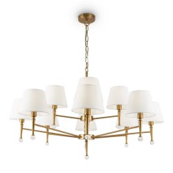Подвесная люстра Rosemary Freya FR5190PL-12BS1