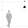 Подвесной светильник Lightstar Simple Light 810 810030